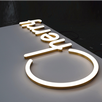 3D acrylic neon LED signs