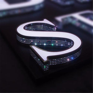 Face Lit & Side Lit LED letters